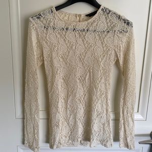 Alice and Olivia lace top